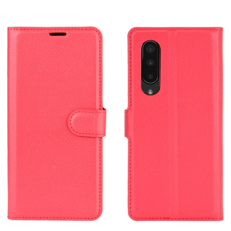 For AQUOS Sharp EP3 Litchi Texture Horizontal Flip Protective Case with Holder & Card Slots & Wallet