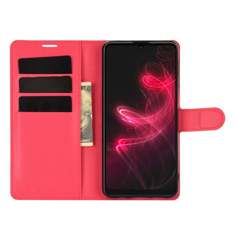 For AQUOS Sharp EP3 Litchi Texture Horizontal Flip Protective Case with Holder & Card Slots & Wallet