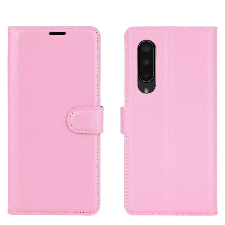 For AQUOS Sharp EP3 Litchi Texture Horizontal Flip Protective Case with Holder & Card Slots & Wallet