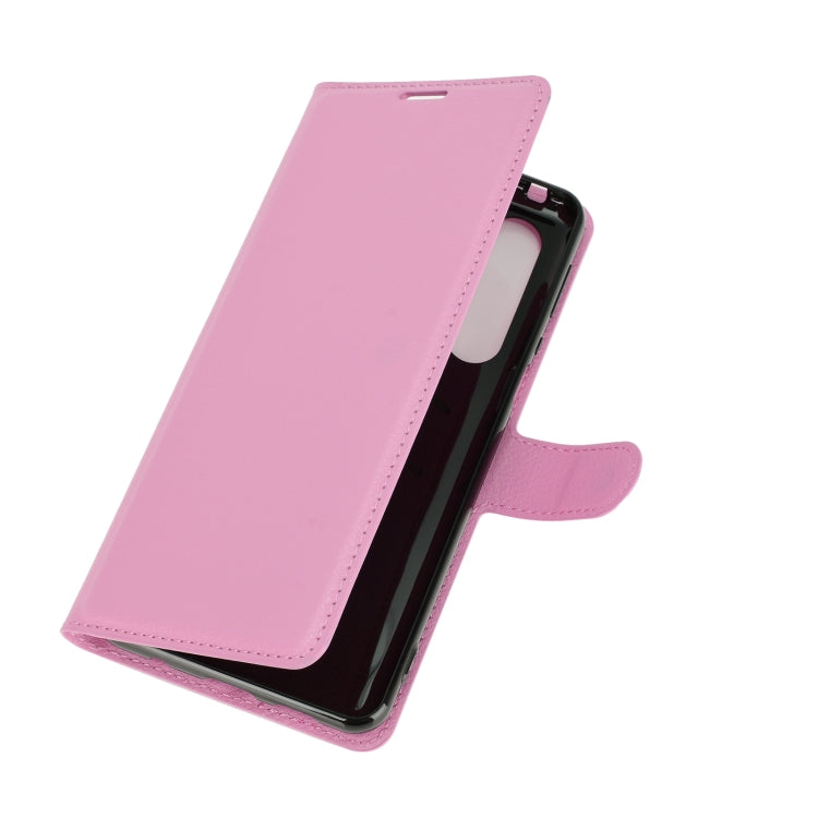 For AQUOS Sharp EP3 Litchi Texture Horizontal Flip Protective Case with Holder & Card Slots & Wallet