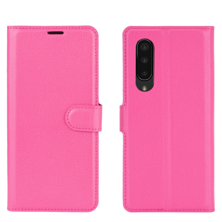 For AQUOS Sharp EP3 Litchi Texture Horizontal Flip Protective Case with Holder & Card Slots & Wallet