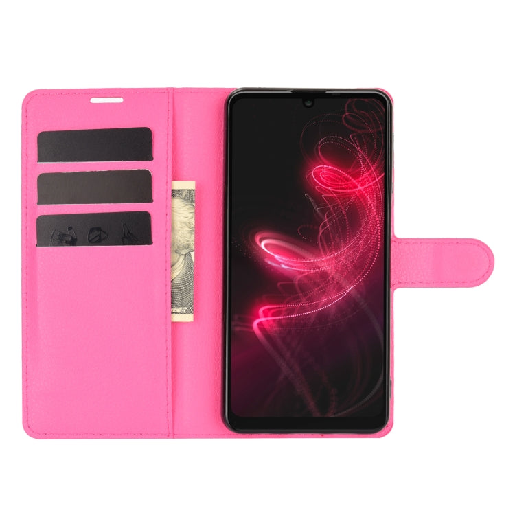 For AQUOS Sharp EP3 Litchi Texture Horizontal Flip Protective Case with Holder & Card Slots & Wallet