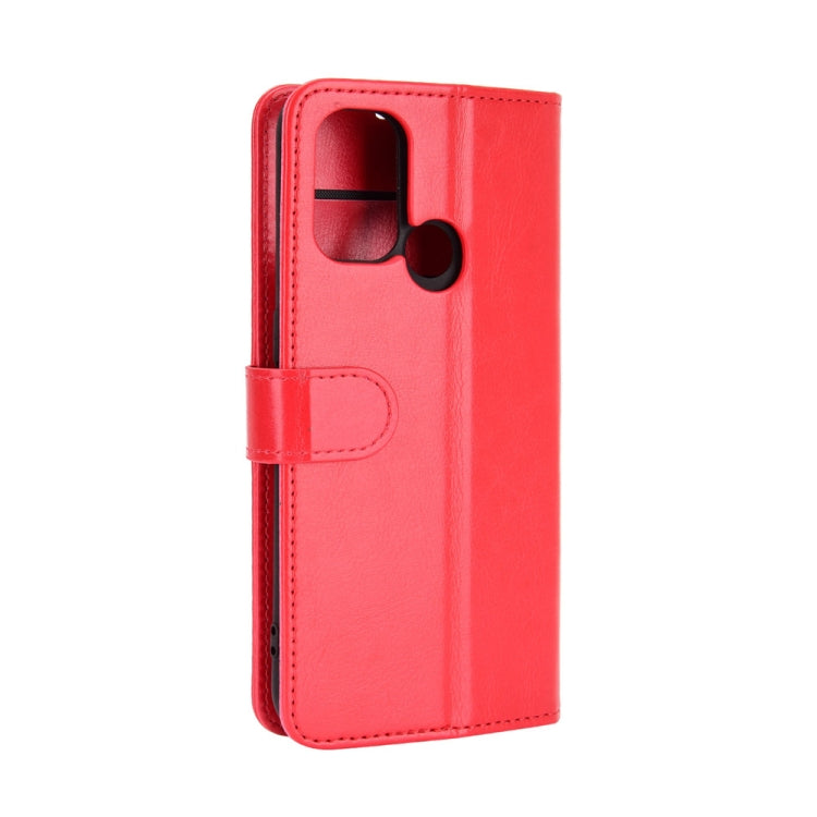 For OPPO A53 2020/OPPO A32 2020 R64 Texture Single Horizontal Flip Protective Case with Holder & Card Slots & Wallet& Photo Frame