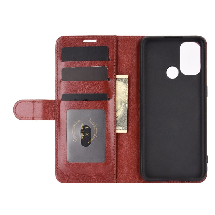 For OPPO A53 2020/OPPO A32 2020 R64 Texture Single Horizontal Flip Protective Case with Holder & Card Slots & Wallet& Photo Frame