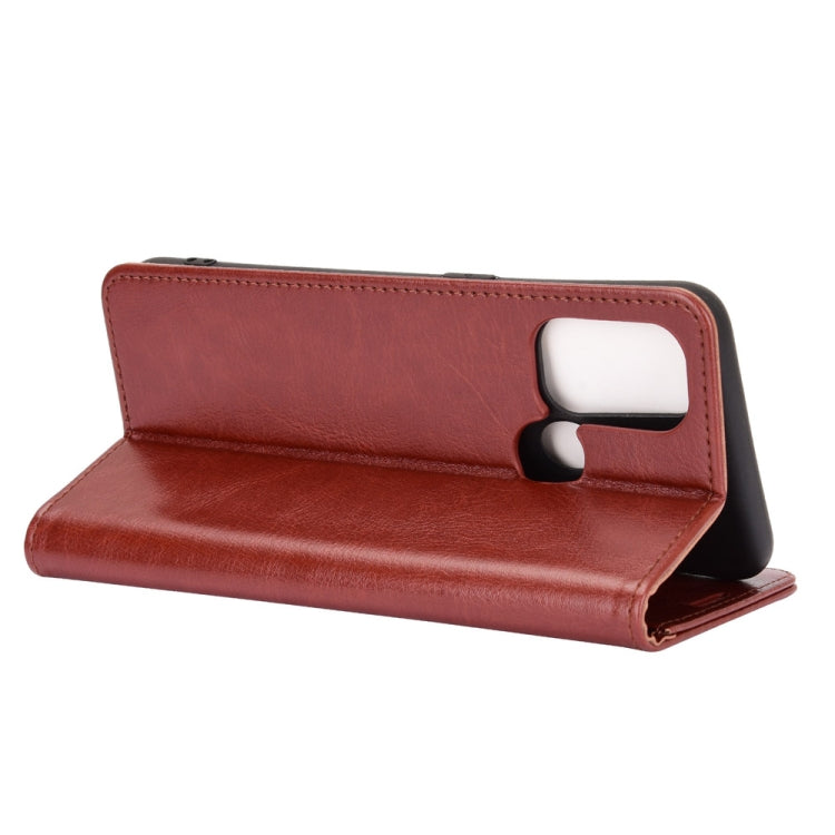 For OPPO A53 2020/OPPO A32 2020 R64 Texture Single Horizontal Flip Protective Case with Holder & Card Slots & Wallet& Photo Frame