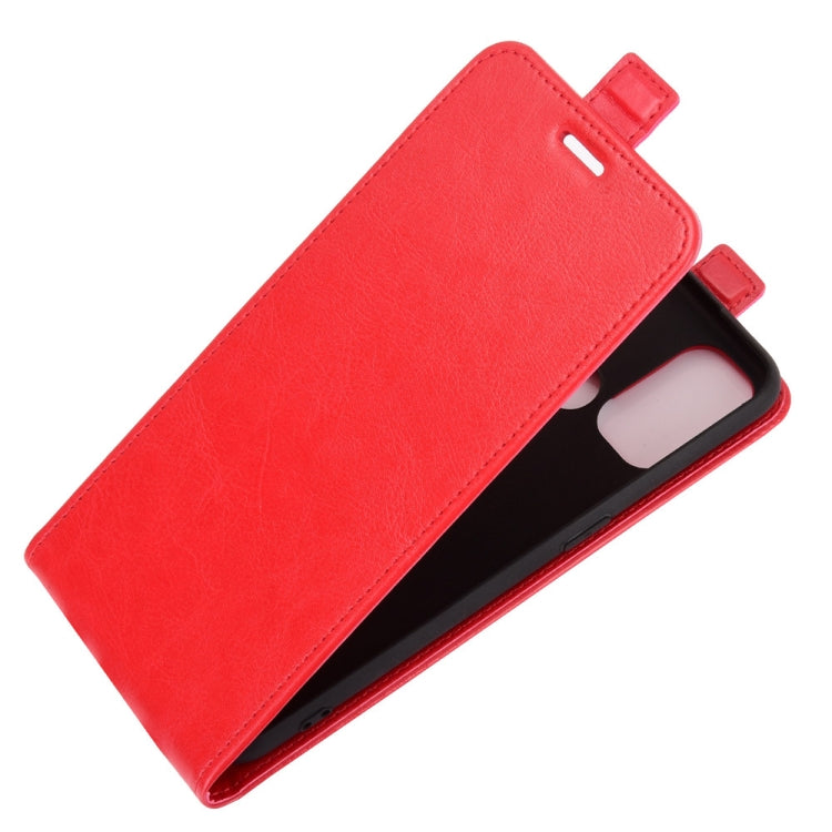 For OPPO A53 2020/OPPO A32 2020 R64 Texture Single Vertical Flip Leather Protective Case with Card Slots & Photo Frame