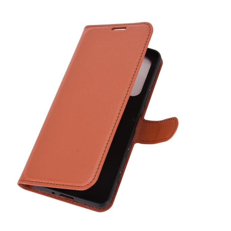 For Sony Xperia 5 II Litchi Texture Horizontal Flip Protective Case with Holder & Card Slots & Wallet