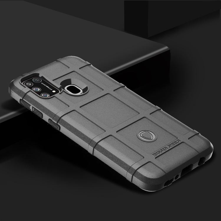 For Samsung Galaxy M51 (Back Fingerprint) Full Coverage Shockproof TPU Case