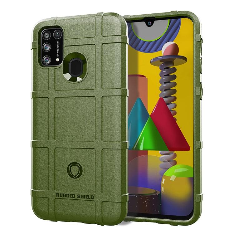 For Samsung Galaxy M51 (Back Fingerprint) Full Coverage Shockproof TPU Case