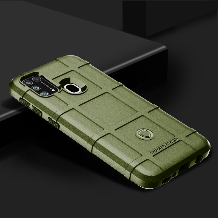 For Samsung Galaxy M51 (Back Fingerprint) Full Coverage Shockproof TPU Case