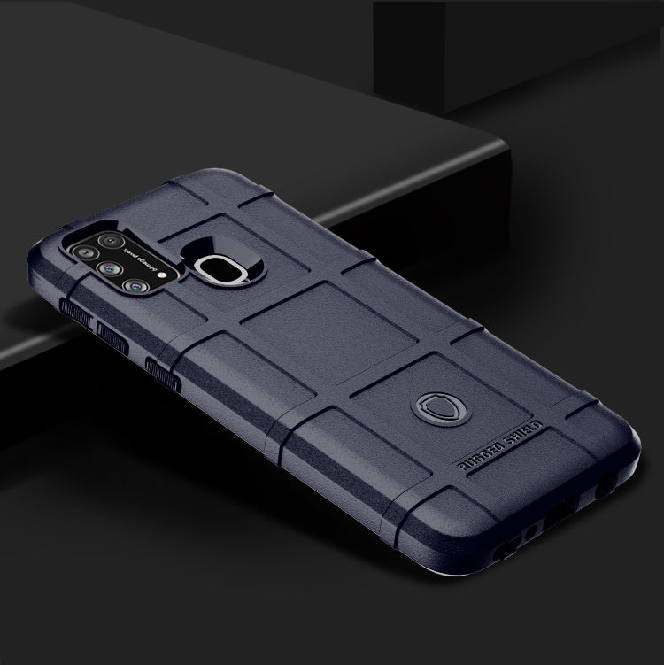 For Samsung Galaxy M51 (Back Fingerprint) Full Coverage Shockproof TPU Case