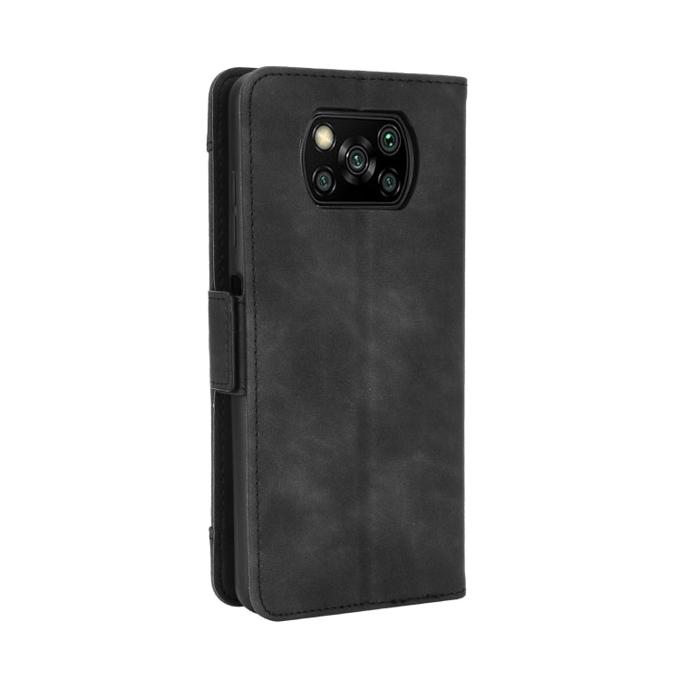 For Xiaomi Poco X3 Pro / Poco X3 / Poco X3 NFC Wallet Style Skin Feel Calf Pattern Leather Case with Separate Card Slot