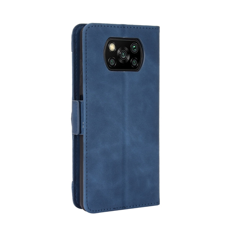 For Xiaomi Poco X3 Pro / Poco X3 / Poco X3 NFC Wallet Style Skin Feel Calf Pattern Leather Case with Separate Card Slot