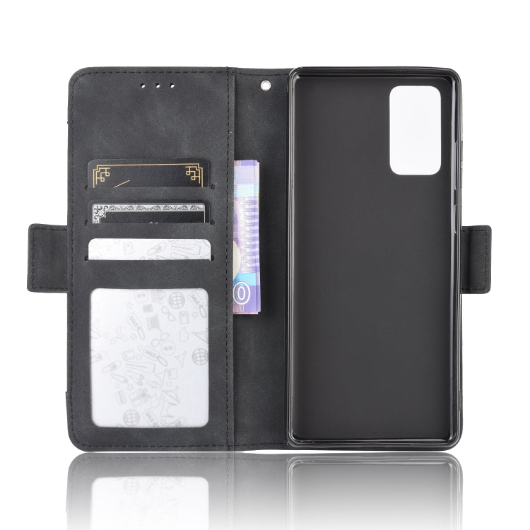 For Samsung Galaxy S20 FE 4G / 5G Wallet Style Skin Feel Calf Pattern Leather Case with Separate Card Slot