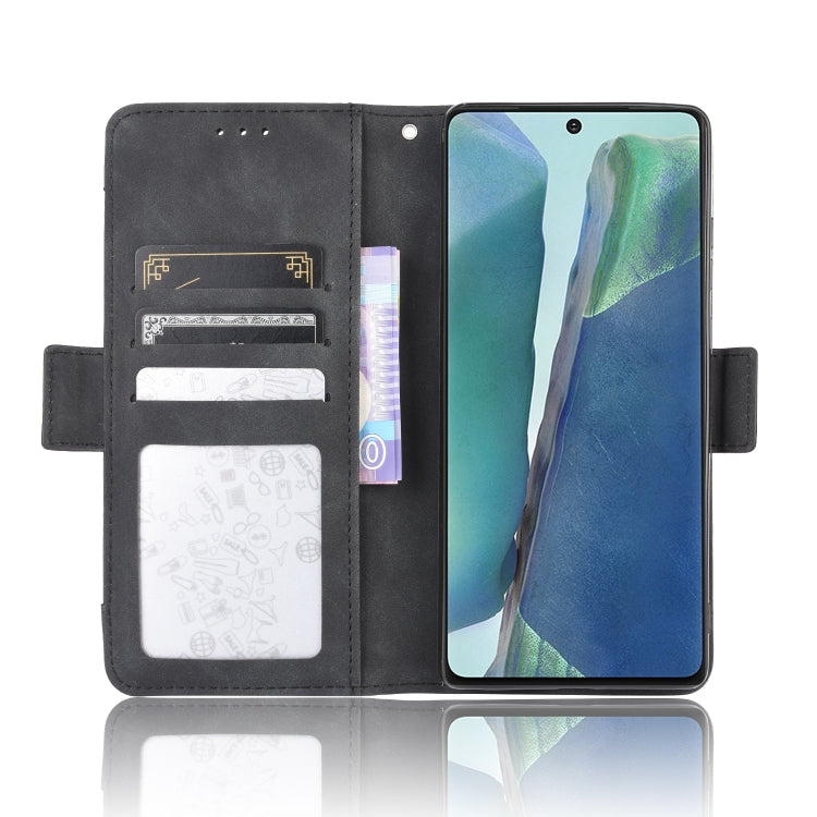 For Samsung Galaxy S20 FE 4G / 5G Wallet Style Skin Feel Calf Pattern Leather Case with Separate Card Slot
