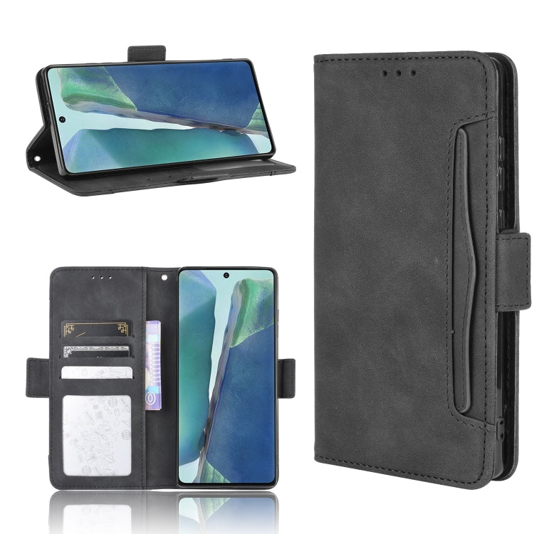 For Samsung Galaxy S20 FE 4G / 5G Wallet Style Skin Feel Calf Pattern Leather Case with Separate Card Slot