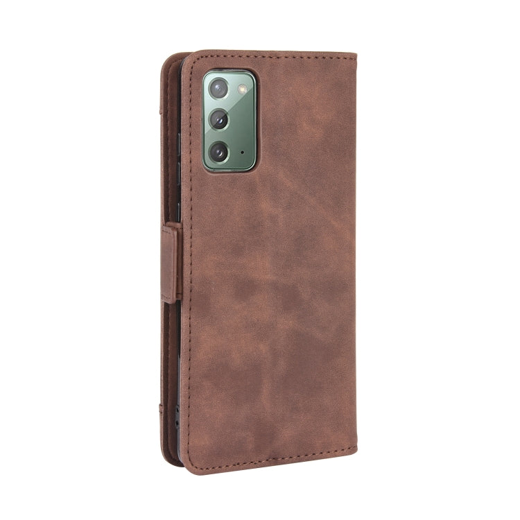 For Samsung Galaxy S20 FE 4G / 5G Wallet Style Skin Feel Calf Pattern Leather Case with Separate Card Slot
