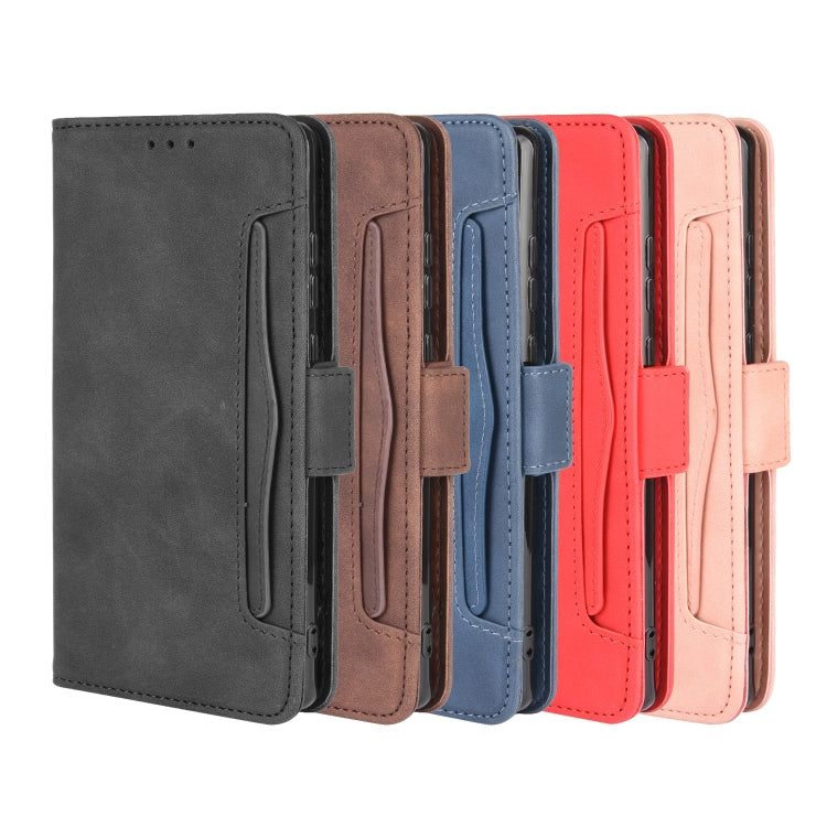 For Samsung Galaxy S20 FE 4G / 5G Wallet Style Skin Feel Calf Pattern Leather Case with Separate Card Slot