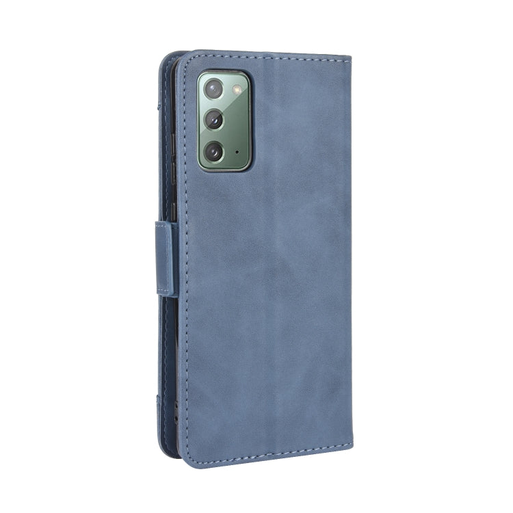 For Samsung Galaxy S20 FE 4G / 5G Wallet Style Skin Feel Calf Pattern Leather Case with Separate Card Slot