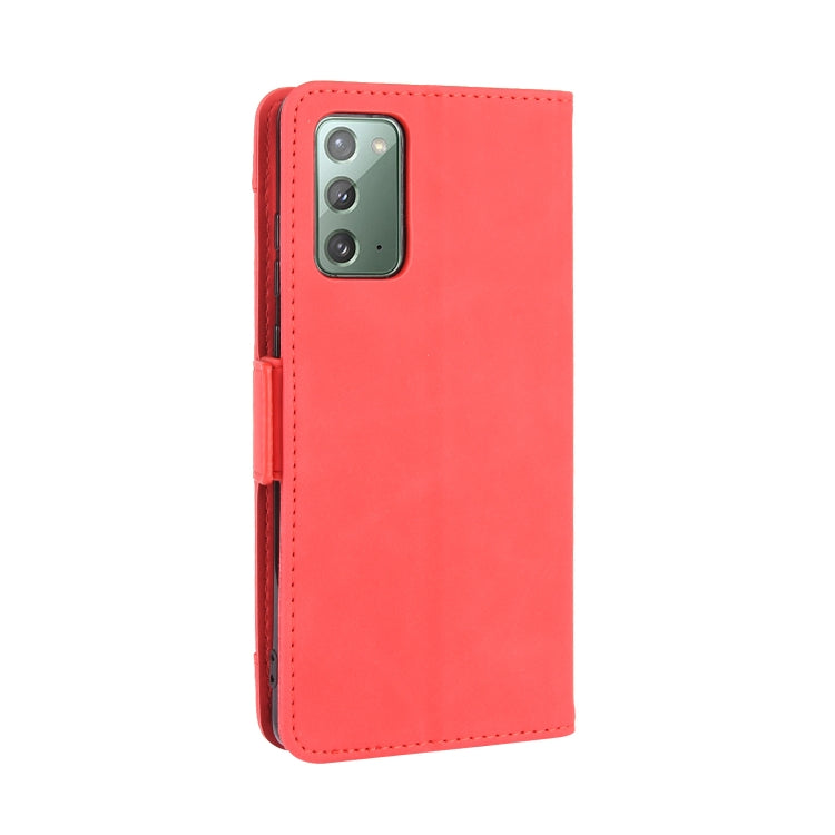 For Samsung Galaxy S20 FE 4G / 5G Wallet Style Skin Feel Calf Pattern Leather Case with Separate Card Slot