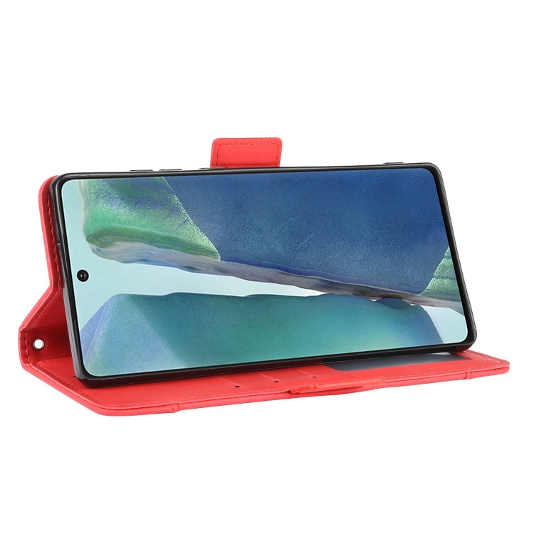 For Samsung Galaxy S20 FE 4G / 5G Wallet Style Skin Feel Calf Pattern Leather Case with Separate Card Slot