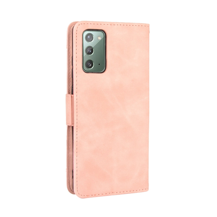 For Samsung Galaxy S20 FE 4G / 5G Wallet Style Skin Feel Calf Pattern Leather Case with Separate Card Slot