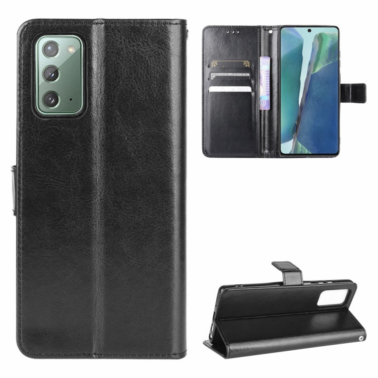 For Samsung Galaxy S20 FE 4G / 5G Retro Crazy Horse Texture Horizontal Flip Leather Case with Holder & Card Slots & Photo Frame