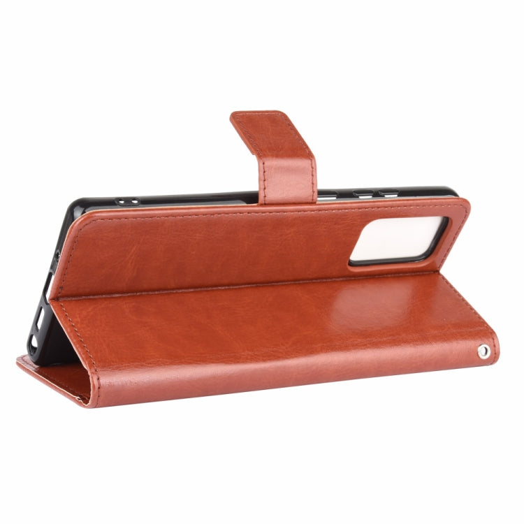 For Samsung Galaxy S20 FE 4G / 5G Retro Crazy Horse Texture Horizontal Flip Leather Case with Holder & Card Slots & Photo Frame