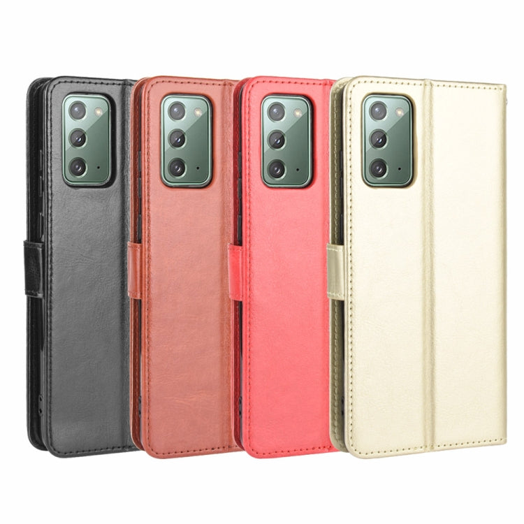 For Samsung Galaxy S20 FE 4G / 5G Retro Crazy Horse Texture Horizontal Flip Leather Case with Holder & Card Slots & Photo Frame