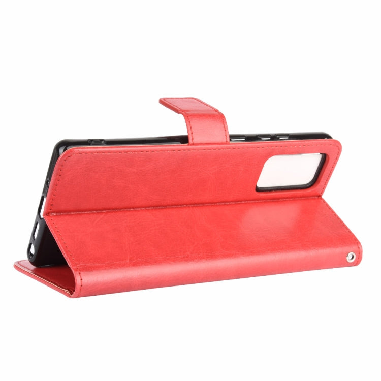 For Samsung Galaxy S20 FE 4G / 5G Retro Crazy Horse Texture Horizontal Flip Leather Case with Holder & Card Slots & Photo Frame