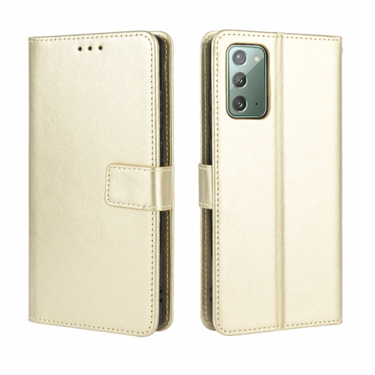 For Samsung Galaxy S20 FE 4G / 5G Retro Crazy Horse Texture Horizontal Flip Leather Case with Holder & Card Slots & Photo Frame