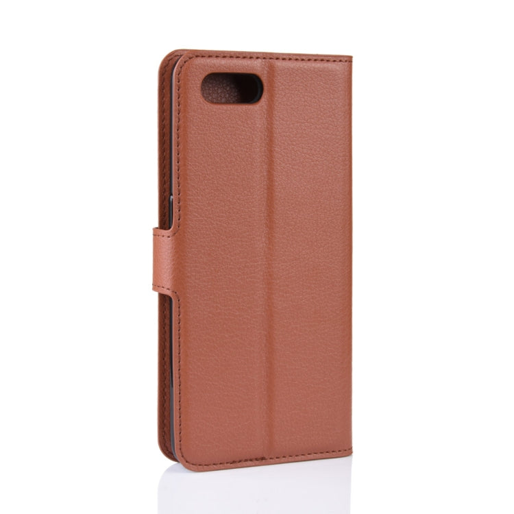 Litchi Texture Wallet Leather Stand Protective Case for OPPO AX5S / A5S