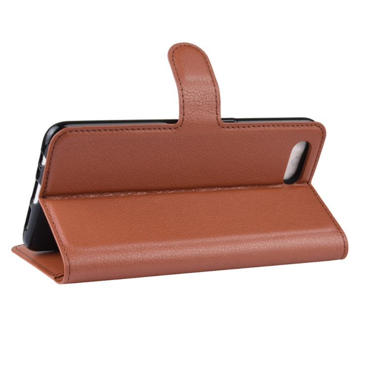 Litchi Texture Wallet Leather Stand Protective Case for OPPO AX5S / A5S