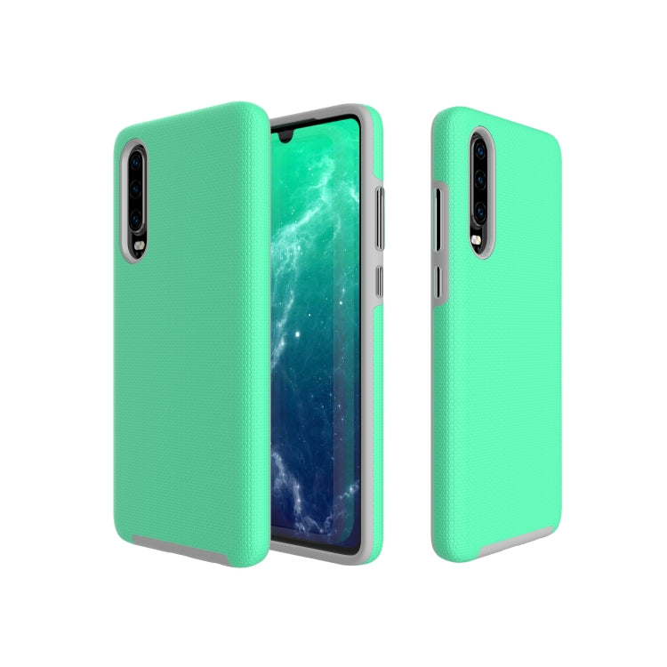 Anti-slip Armor Texture TPU + PC Case for Huawei P30 Lite / Nove 4E