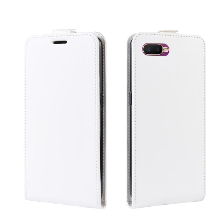 Crazy Horse Vertical Flip Leather Protective Case for OPPO AX5S / A5S