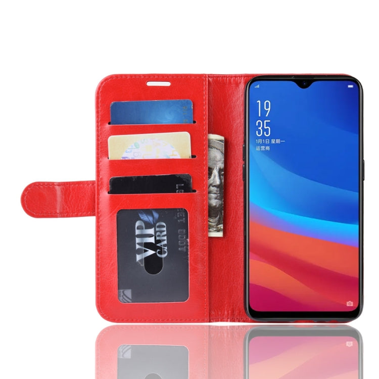 Crazy Horse Horizontal Flip PU Leather Case for OPPO AX5S / A5S, with Wallet Holder & Card Slots & Photo Frame