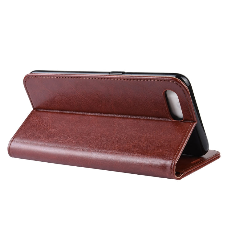 Crazy Horse Horizontal Flip PU Leather Case for OPPO AX5S / A5S, with Wallet Holder & Card Slots & Photo Frame