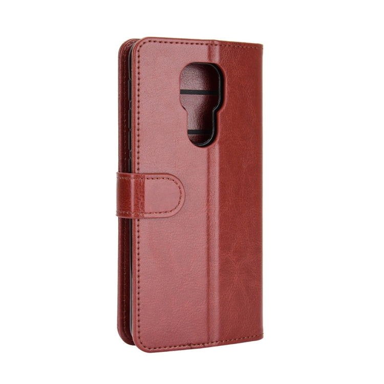 For Motorola Moto G9 / G9 Play R64 Texture Single Horizontal Flip Protective Case with Holder & Card Slots & Wallet& Photo Frame