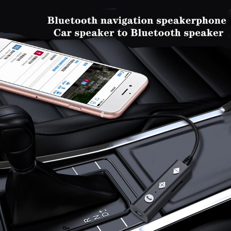 Lavalier Bluetooth 5.0 Audio Receiver Car Bluetooth Audio Adapter