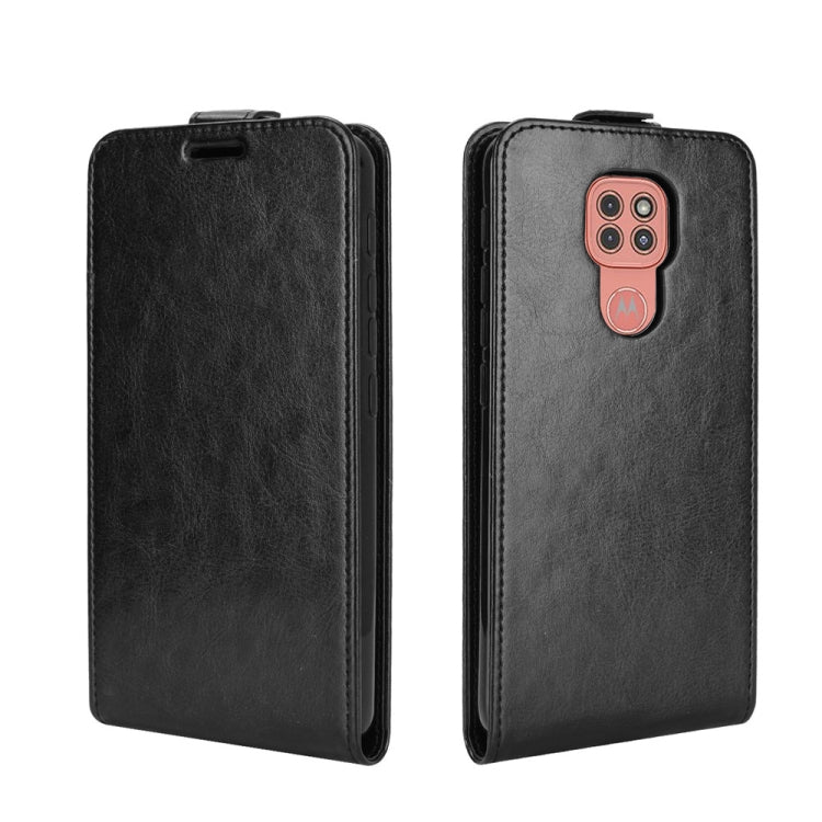 For Motorola Moto G9 / G9 Play R64 Texture Single Vertical Flip Leather Protective Case with Card Slots & Photo Frame