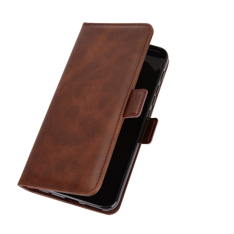 For Motorola Moto G9 / G9 Play Dual-side Magnetic Buckle Horizontal Flip Leather Case with Holder & Card Slots & Wallet
