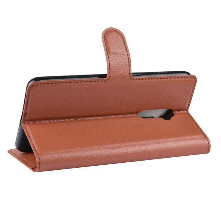 Litchi Texture Wallet Leather Stand Protective Case for OPPO Reon 10X Zoom