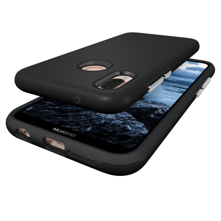 Anti-slip Armor Texture TPU + PC Case for Huawei P20 Lite / Nova 3E