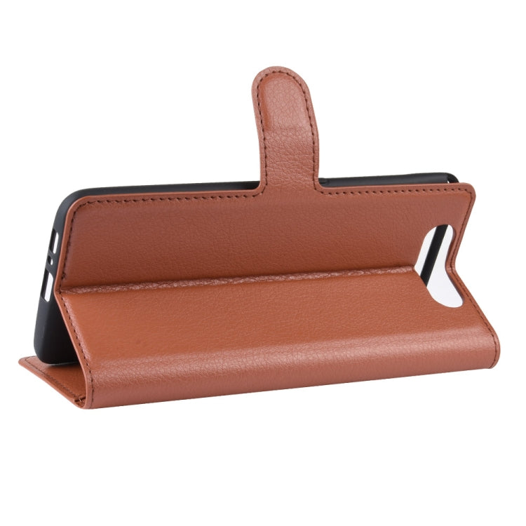 Litchi Texture Wallet Leather Stand Protective Case for Samsung A80/A90