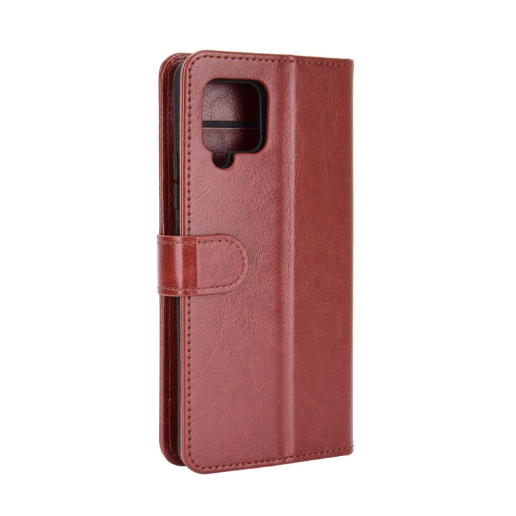For Samsung Galaxy A42 5G R64 Texture Single Horizontal Flip Protective Case with Holder & Card Slots & Wallet& Photo Frame