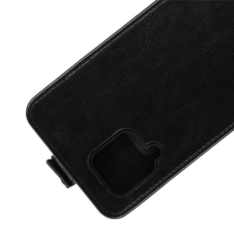 For Samsung Galaxy A42 5G  R64 Texture Single Vertical Flip Leather Protective Case with Card Slots & Photo Frame