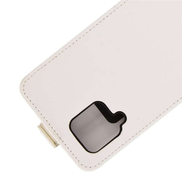 For Samsung Galaxy A42 5G  R64 Texture Single Vertical Flip Leather Protective Case with Card Slots & Photo Frame
