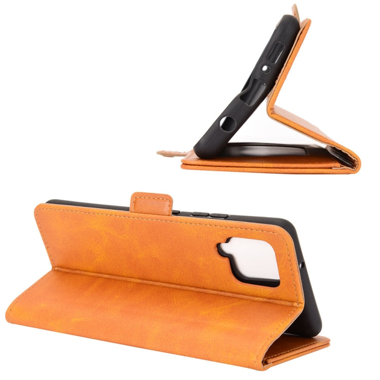 For Samsung Galaxy A42 5G Dual-side Magnetic Buckle Horizontal Flip Leather Case with Holder & Card Slots & Wallet