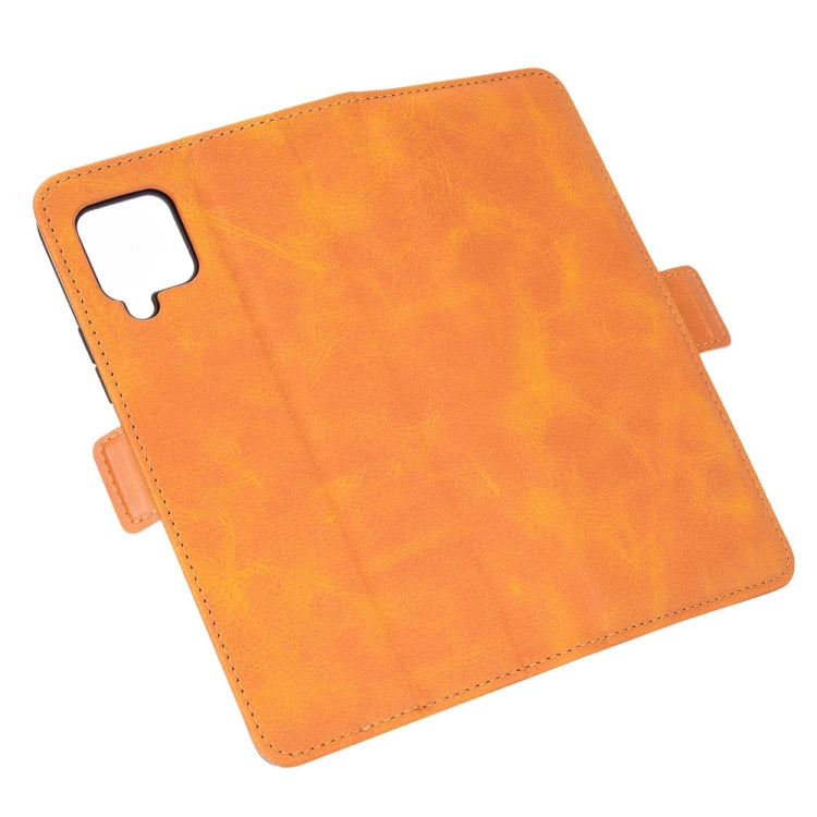 For Samsung Galaxy A42 5G Dual-side Magnetic Buckle Horizontal Flip Leather Case with Holder & Card Slots & Wallet