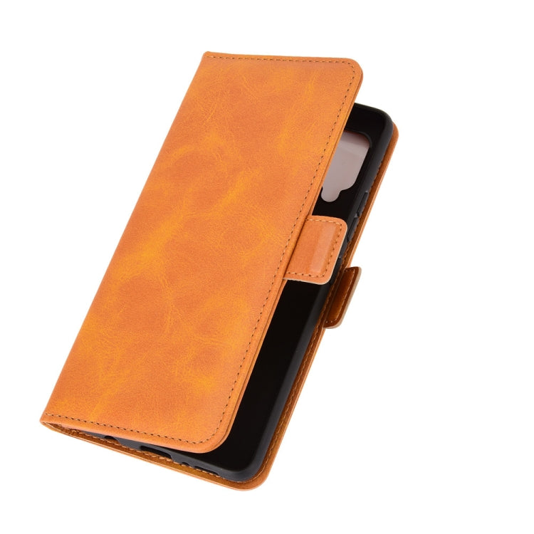 For Samsung Galaxy A42 5G Dual-side Magnetic Buckle Horizontal Flip Leather Case with Holder & Card Slots & Wallet